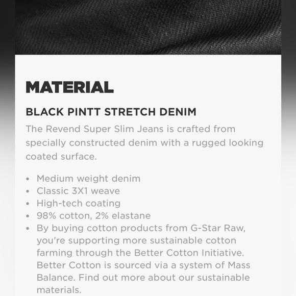 G-Star RAW -
Men's REVEND SKINNY 3D Dark Aged - Picture 11 of 14